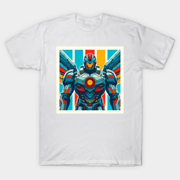 Cool mechabot movie character T-Shirt by Mechanime World